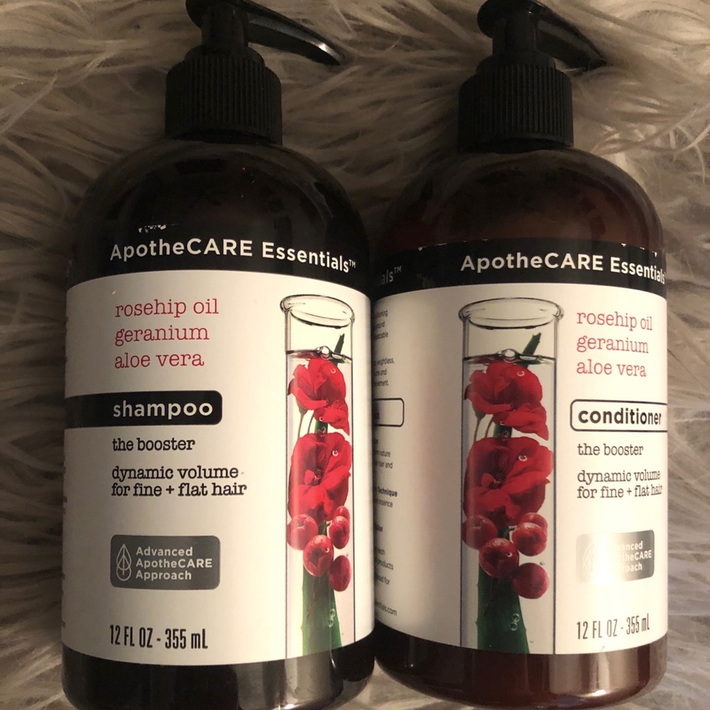 ApotheCare Rose Hip Oil Shampoo & Conditioner